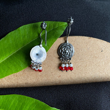 Silver Rose Bugadi (clip-on)